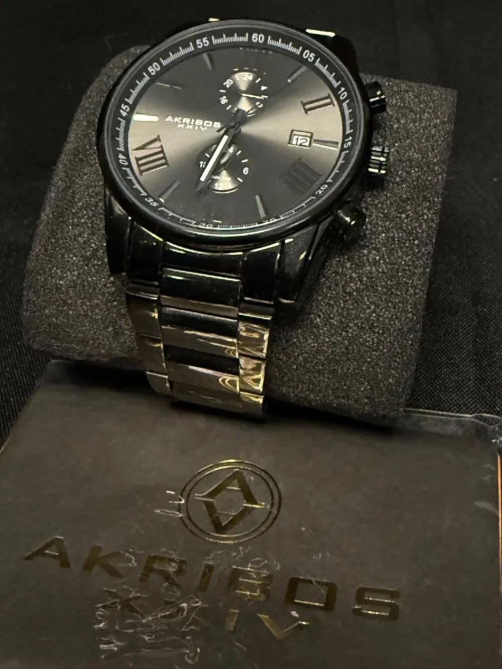 Akribos- XXIV Steel Watch